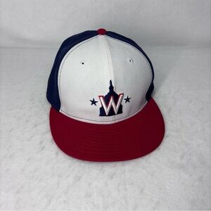 Washington Nationals Alt 2 Fitted Hat Size 7